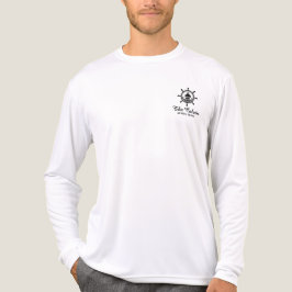 Scheepswiel bootnaam Tri-Blend shirt