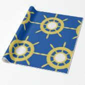 Scheepswiel Cadeaupapier (Uitgerold)
