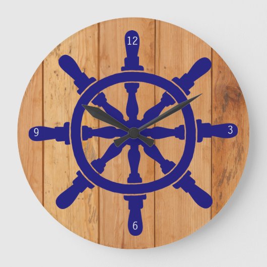 Scheepswiel Grote Klok (Voorkant)