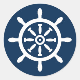 Scheepswiel Nautilus Envelope Zegel