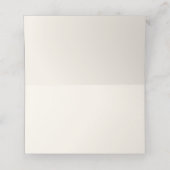 Scheepswiel-/scheepswiel Faux Gold Ivory Plaatskaartje (Binnenkant ongevouwen)