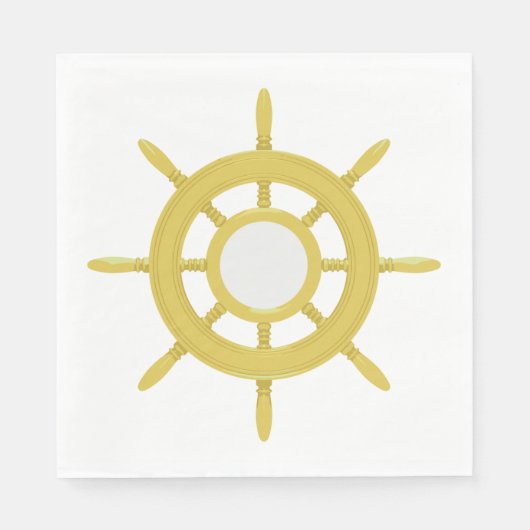 Scheepswiel Servet (Voorkant)