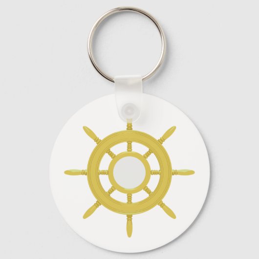 Scheepswiel Sleutelhanger (Voorkant)