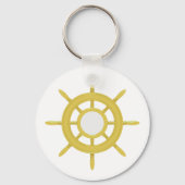 Scheepswiel Sleutelhanger (Achterkant)