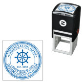 Scheepswiel Touw #2 Stempel Naam Loc URL Oprichtin (In situ)