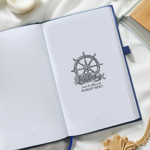  scheepswielboekplaat rubberstempel