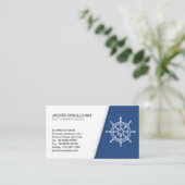 Scheepswielbootcharter Gevist Visitekaartje (Staand voorkant)