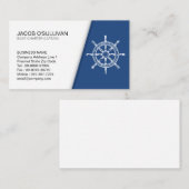 Scheepswielbootcharter Gevist Visitekaartje (Voorkant / Achterkant)