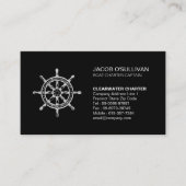 Scheepswielbootcharter Gevist Visitekaartje (Voorkant)