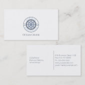 scheepswielhelm visitekaartje (Voorkant / Achterkant)