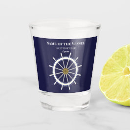 Scheepswielkapitein Shot Glass Shot Glas