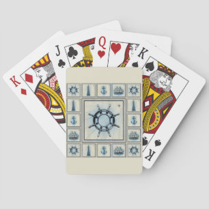 scheepswielkollage pokerkaarten
