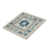  scheepswielkollage tegeltje (Zijkant)