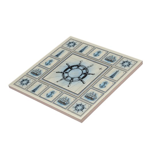  scheepswielkollage tegeltje (Zijkant)