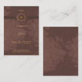 ScheepswielVisitekaartje Visitekaartje (Voorkant / Achterkant)