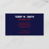 ScheepswielVisitekaartje Visitekaartje (Achterkant)