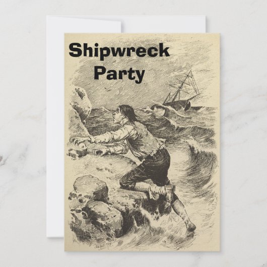 Scheepswrak 2 kaart (Voorkant)