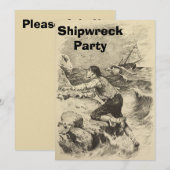 Scheepswrak 2 kaart (Voorkant / Achterkant)