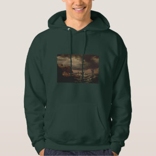 Scheepswrak aan de Noorse kust van Johan Dahl  Hoodie