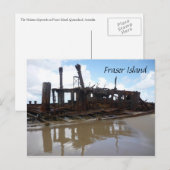 scheepswrak briefkaart (Voorkant / Achterkant)