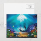 Scheepswrak Briefkaart (Voorkant / Achterkant)