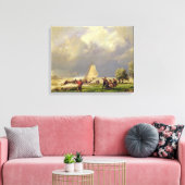 Scheepswrak Canvas Afdruk (Insitu (Woonkamer))