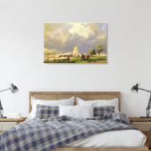 Scheepswrak Canvas Afdruk (Insitu (Slaapkamer))