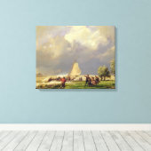 Scheepswrak Canvas Afdruk (Insitu (Houten vloer))