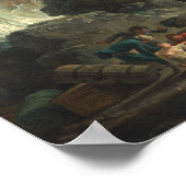 Scheepswrak - Claude-Joseph Vernet Fine Art Poster (Hoek)