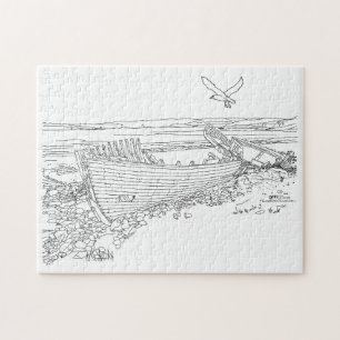 Scheepswrak Farr-baai Schotland Puzzel