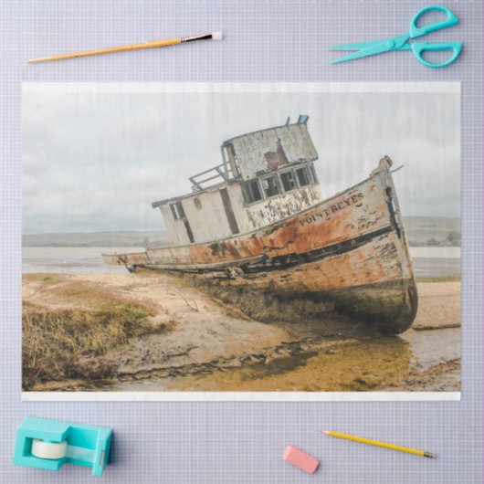 Scheepswrak Ocean 20x30 ontkoppeling Tissuepapier (Craft)