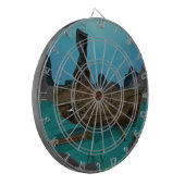 Scheepswrak onder water dartbord (Voorkant Links)