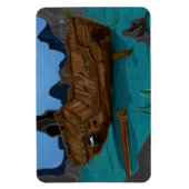 Scheepswrak onderwater magneet (Verticaal)