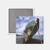 Scheepswrak op de kust magneet (Voorkant / Achterkant)