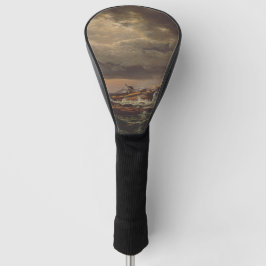 Scheepswrak op de Noorse kust van Johan Dahl  Golfheadcover