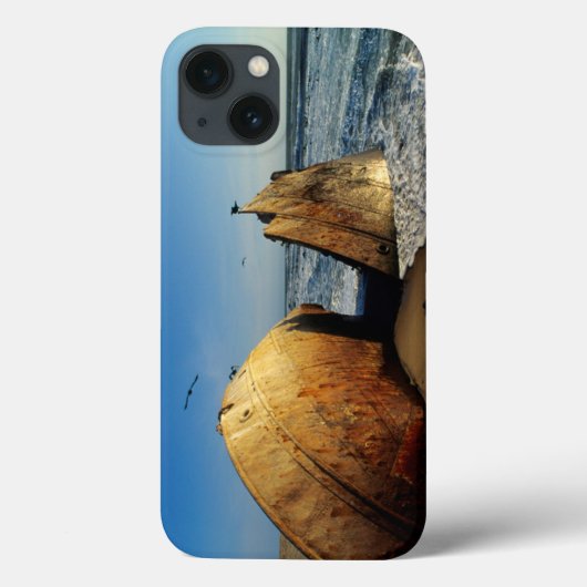 Scheepswrak op strand, Skeleton Coast, Namibië Case-Mate iPhone Case (Achterkant)
