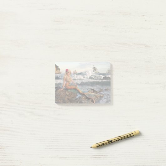 Scheepswrak Post-it® Notes (Op bureau)