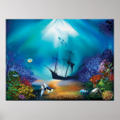 Scheepswrak Poster (Voorkant)