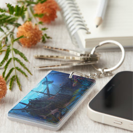  scheepswrak sleutelhanger