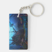 scheepswrak sleutelhanger (achterkant)