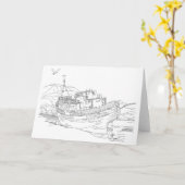 Scheepswrak van Corpach Schotland Kaart (Gele Bloem)