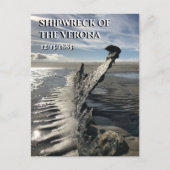 Scheepswrak van Verona Spiekeroog Island, Oost-Fri Briefkaart (Voorkant)