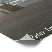 Scheepswrakken van Peter Iredale Poster (Hoek)