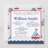 Scheepvaart Ahoy! Baptisme Square_Zip Code2 Kaart (Achterkant)