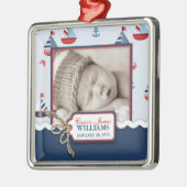 Scheepvaart Ahoy! Hanger Metalen Ornament (Links)