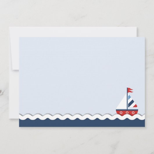 Scheepvaart Ahoy! TY-kaart 2 Bedankkaart (Achterkant)