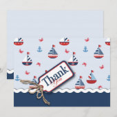 Scheepvaart Ahoy! TY-kaart 2 Bedankkaart (Voorkant / Achterkant)