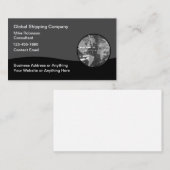 Scheepvaart en goederenlogistiek visitekaartje (Voorkant / Achterkant)