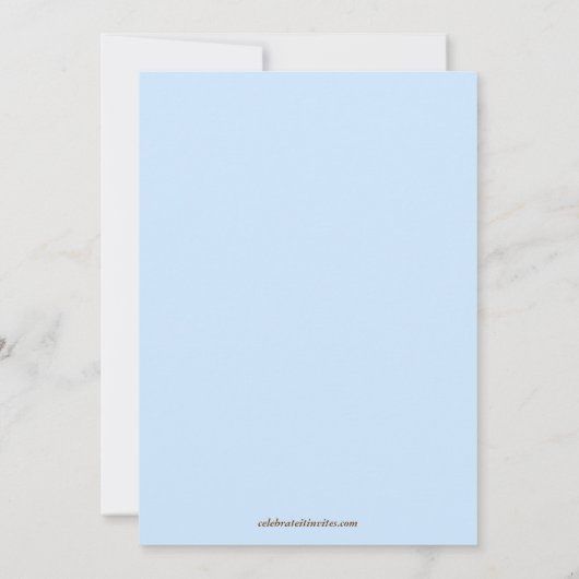 Scheepvaart Het is TWIN's Baby shower Kaart (Achterkant)