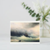 Scheepvaart in een Storm, Ivan Constantinovich Aiv Briefkaart (Staand voorkant)